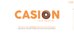 Desktop Screenshot of casion.com.br
